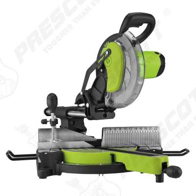 Prescott Sliding Miter Saw with Laser 1800W 4000r/Min 255mm