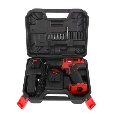 DongSen 21V double speed cordless drill 21V li ion impact drill